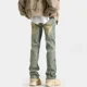 thumbnail image 4 of Pantalones Vaqueros Skinny Hombre con Cruces Vintage Hombre Pantalones Vaqueros Ajustados Tubo Recto Slim Fit Baratos 2024 Tendencia Original Lujo, 4 of 5