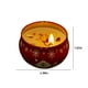 thumbnail image 3 of Decoraciones navideñas, set de velas perfumadas para mujer, set de 4 velas de soja pequeñas, velas de aromaterapia para el hogar, ideas de regalo para Acción de Gracias, vela perfumada navideña., 3 of 8