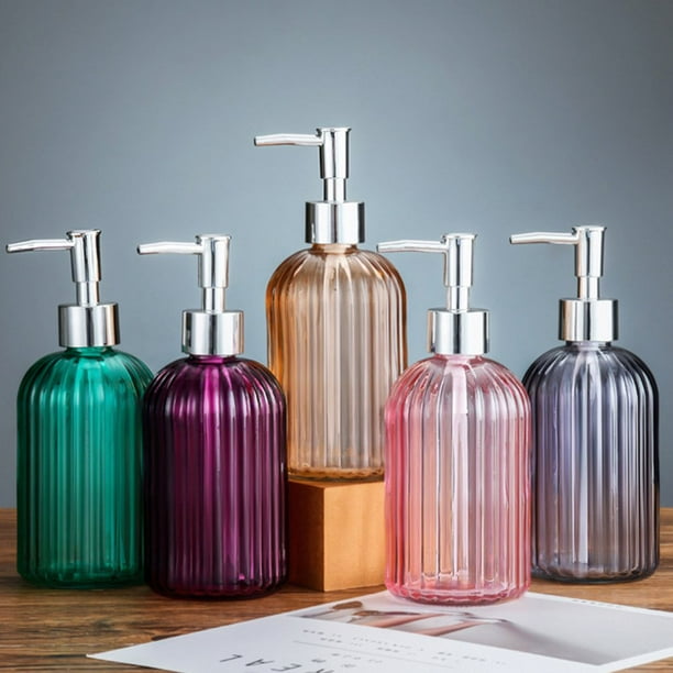 Refillable liquid soap dispenser discount