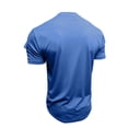 thumbnail image 6 of Mens T Shirt Short Sleeve Crewneck Henley T-Shirt Lightweight Blue Tee Shirt with Button Men's Workout Shirts, 6 of 7
