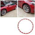 thumbnail image 4 of Wheel Rim Protection Ring Stylish Sturdy Nylon Edges Trim Protector Guard Against Scratches Impacts for 19 Inch Wheels 4Pcs, 4 of 7