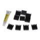 thumbnail image 4 of Mini Refrigerador De Aluminio Del Disipador De Calor Piezas 14x14x6mm / CPU / VGA / Chip, 4 of 9