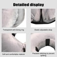 thumbnail image 3 of Inflatable Dog Cone Collar Alternative Adjustable Protective Dog Recovery Cone Soft Donut Collar for Large Medium Small Dogs After Surgery with Enhanced Anti-Licking Guardshield, 3 of 7