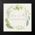 thumbnail image 2 of Penner, Janelle 20x20 Black Modern Framed Museum Art Print Titled - Fine Herbs Sentiment II, 2 of 5