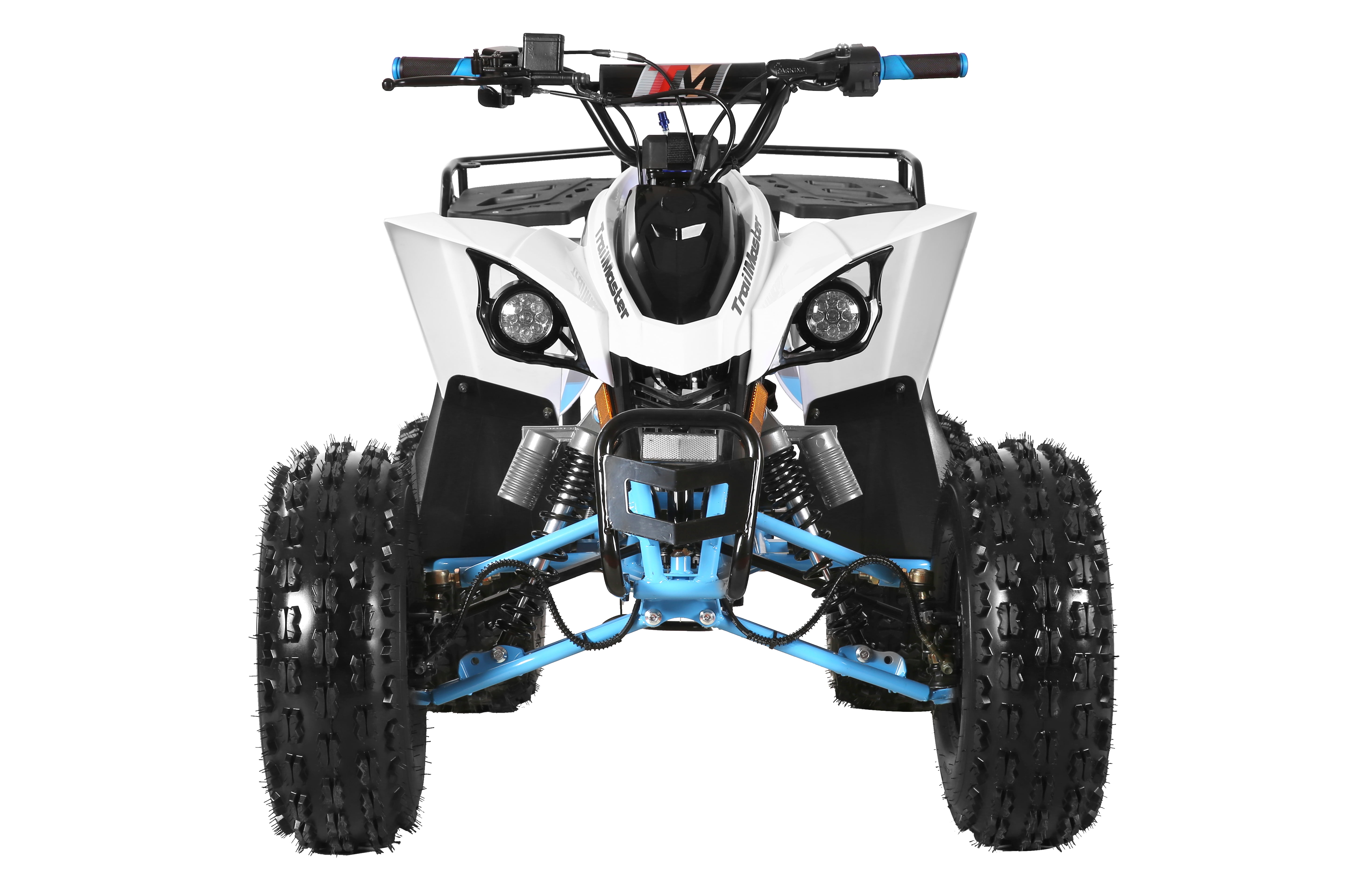 200 Adult & Big Youth ATV Quad 4 Wheelers | Full Size Black