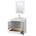 thumbnail image 2 of Wyndham Collection WCS202036SWGCMUNSM24 Deborah 36" Free Standing Single Vanity Set -, 2 of 6