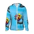 thumbnail image 2 of Lsque Elephant Trunk Couple Flowers UPF 50+ Lightweight Sun Protection Men's Women's Long Sleeve Shirt, Hoodie Performance -XX-Large, 2 of 9