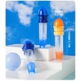 thumbnail image 3 of Universal Water Bottle Straw Cap, Spout Adapter for Most Bottles, Portable Bpa Free Fold Top Lid, Easy Clean, Car Cup Holder Friendly, On-The-Go Hydration, 1 Straw Cap, 3 of 9