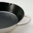thumbnail image 4 of Tramontina Mesa Enameled Cast Iron Skillets, 10 Inch Frying Pan - White, 4 of 9