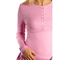 thumbnail image 4 of Jess by Meiko Women's Outfit Sets Long Sleeves Elastic Waist Casual 2 Pieces Sets L Pink, 4 of 10