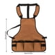 thumbnail image 3 of Toystoory Delantal de tela Oxford para herramientas de trabajo, resistente al agua, ajustable, con múltiples bolsillos, para hombres y mujeres, babero Jardín y Patio Café Toystoory HA059388-01B, 3 of 6