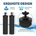 thumbnail image 6 of AQUACREST Water Filter Replacement for Berkey® BB9-2® Gravity Water Filter System, Berkey® BB9-2® Black Purification Elements, NSF/ANSI 372 Certified, Pack of 2, 6 of 8