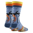 thumbnail image 2 of OoohYeah Men’s Funny City Themed Crew Socks, Crazy Novelty Cotton Dress Socks, Coronado, 2 of 3
