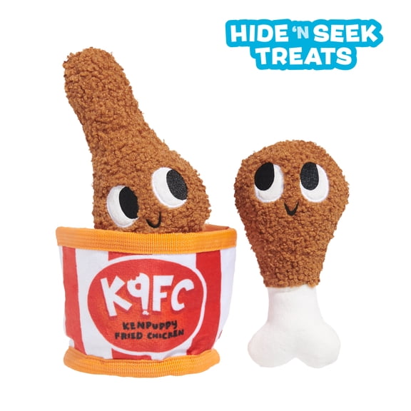 Kenpuppy Delicious Fried Chicken Chew Toy for Dogs of All Sizes