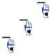 thumbnail image 3 of Eigraketly 1 guante de golf para hombre, guante de golf antideslizante, manopla deportiva elástica de microfibra, derecha, blanco azul, ML Type1 NO1 Eigraketly CBP020542, 3 of 6