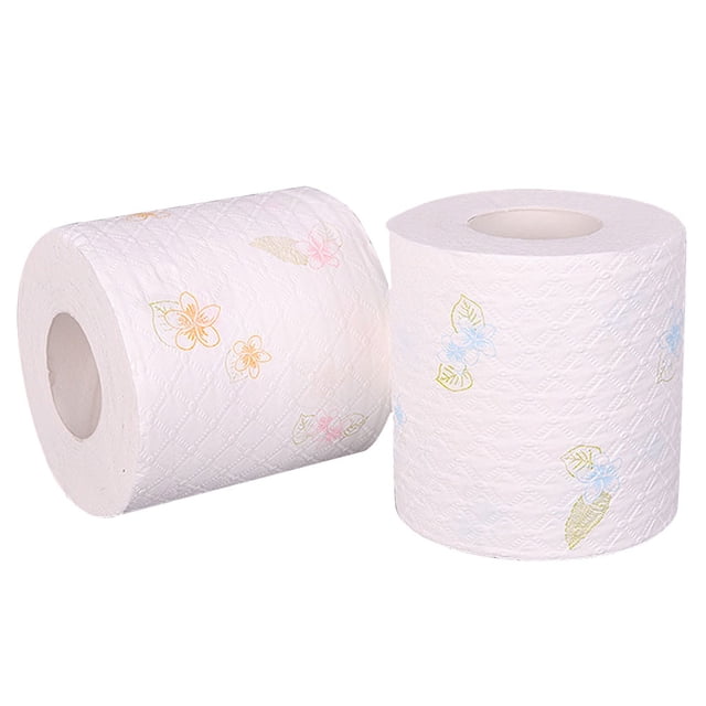 Papel higiénico soluble en agua Ticfox 6 piezas 4 capas papel higiénico grado profesional