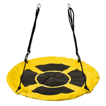 Saucer Swing, Adjustable Height Outdoor Swing for All Ages, by MinnARK