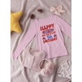 thumbnail image 3 of Happy 4Th Of July 5Th Bday Long Sleeve Toddler -Image by Shutterstock,  2 Toddler, 3 of 4