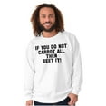 thumbnail image 5 of Do Not Carrot Beet It Vegan Pun Gym Sweatshirt for Men or Women Brisco Brands S, 5 of 6