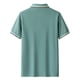 thumbnail image 3 of pstuiky camisetas de hombre, Camisa informal de manga corta con cuello vuelto, cómoda y lisa, para hombre camisas casuales para hombre m, 3 of 3
