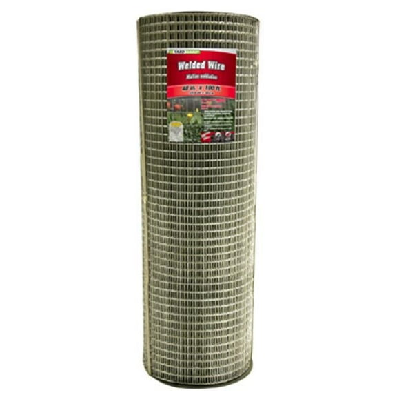 Midwest Air  48 in. x 100 ft. 1 x 1 in. Mesh Galvanized Welded Wire