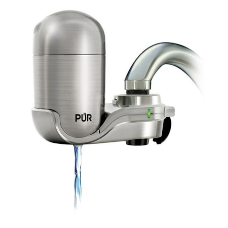 PUR Advanced Faucet Water Filter - Stainless Steel Style FM-4000B