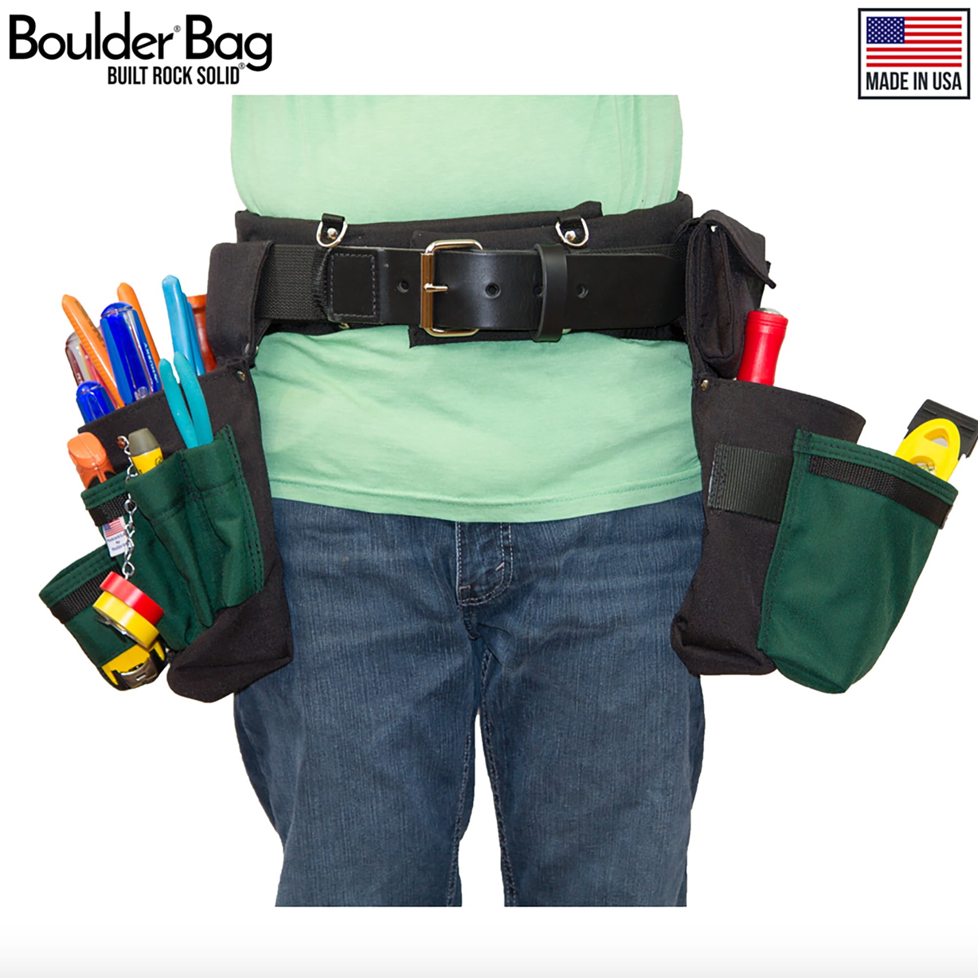 Boulder Bag Ultimate Comfort Combo 104 Electrician Tool Belt, 31 