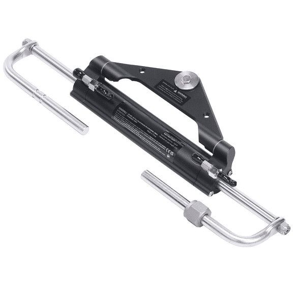 Hydraulic Outboard Steering Kit 150HP - Marine Boat Steering System with Helm Pump, Cylinder & 26ft Hose
