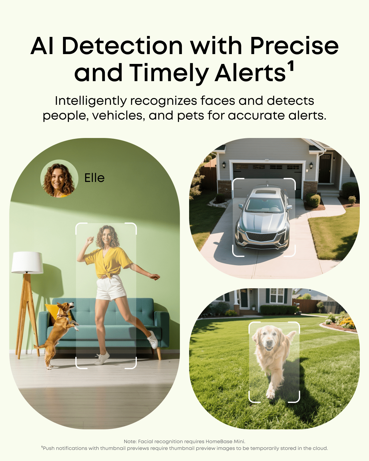 eufy Security eufyCam C35 4-Cam Kit, Wireless Security Indoor/Outdoor Camera, Magnetic Mount, Color Night Vision, Local Storage, No Monthly Fee, Facial Recognition, Solar Panel Compatible, White