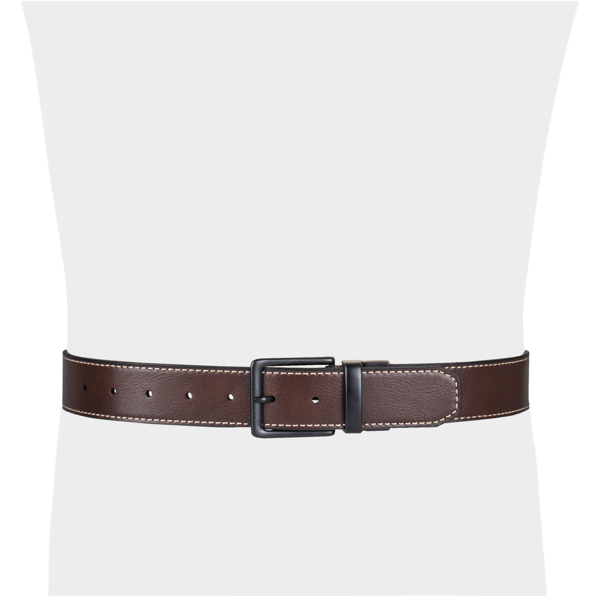 Levi's Men's Reversible Casual Jeans Belt, Brown/Black 1, Small (30-32) at   Men's Clothing store