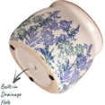 thumbnail image 4 of Pots for Plants, Ceramic Planters for Indoor/Outdoor Plants, 6.29'' Plant Pots Indoor with Drainage, Vase & Planters, Vintage Rustic Pots for Indoor Plant, House & Home Decor, Vintage Blue, 4 of 8