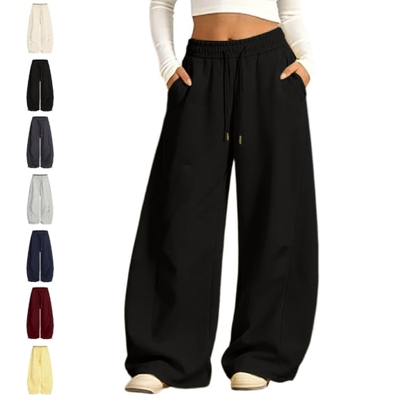 UJNDER Girls Casual Fashion Solid Color Curved Leggings for Everyday Wear Soft Stretchy Comfortable Bottoms Pants Girls Pants,Black,10-11 Years