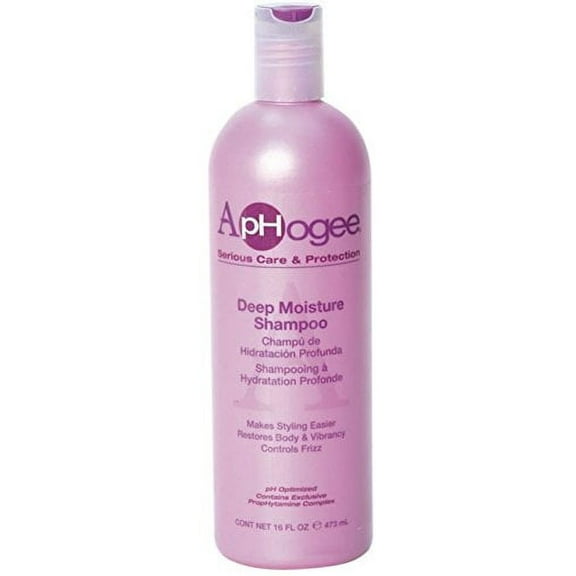 Aphogee Deep Moisture Shampoo, 16 oz (Pack of 3)