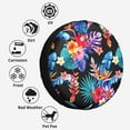 thumbnail image 6 of Kdxio Tropical Palm Leaves for Tire Cover Wheel Protectors Tyre Covers Weatherproof Wheel Covers Universal Fit for Trailer Rv SUV Truck Camper Travel Trailers 16 inch, 6 of 8