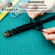 GOGHOST 300lb Paracord - 50FT Versatile Camping & DIY Rope for Outdoor and Home (2-Pack)