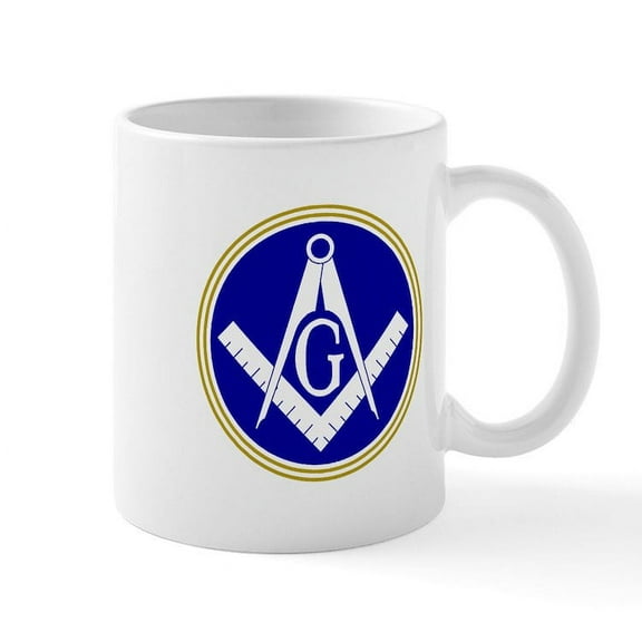 CafePress - Masonic Mug Mugs - 11 oz Ceramic Mug - Novelty Coffee Tea Cup