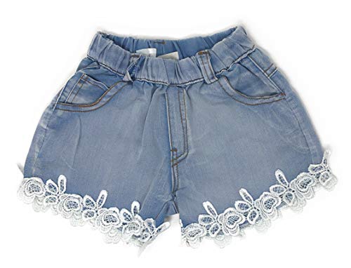 Light Blue Hipster Denim Shorts with 