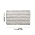 thumbnail image 3 of Dog Cooling Mat for Summer Cats Pets, Self Cooling Gel Pad with Ice Silk Technology, Non-Toxic Washable Pet Cool Pad for Crate Bed Indoor Outdoor Use, Scratch Proof Soft Cooling Blanket, 3 of 4
