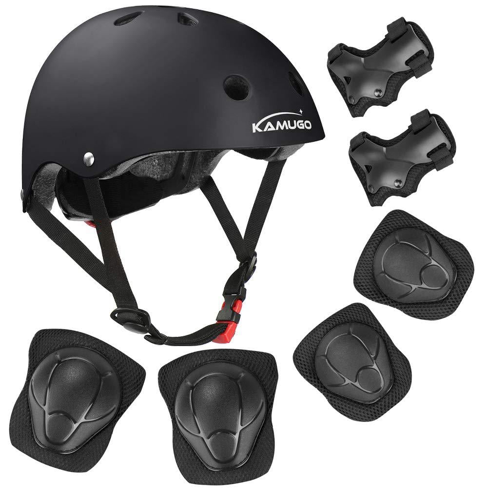 aomigell Kids Ski Bike Helmet Muti Sport Helmet with Safety Pads Set CPSC Certified 