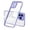 Purple, variant on SaniMore for iPhone 13 Pro Case Slim Transparent [Not Yellowing Technology], Rugged PC & TPU Bumpers Built-in Detachable Lens Protector Shockproof Protective Cover, White