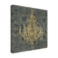 thumbnail image 2 of Trademark Fine Art 'Gilt Chandelier IV' Canvas Art by Jennifer Goldberger, 2 of 4