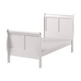 thumbnail image 6 of ACME Louis Philippe III Twin Bed in White, 6 of 7