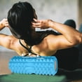 thumbnail image 4 of Foam Roller for Deep Tissue Massager for Muscle and Myofascial Trigger Point Release, Self-Myofascial Release, Physical Therapy & Exercise, Muscle Roller (13 inch, Blue), 4 of 5