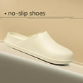 thumbnail image 3 of Chef Shoes for Women Men Anti Slip Waterproof Work Shoes Slip on Slippers Healthy & Non-Slip Comfort Clogs, 3 of 7