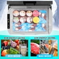 thumbnail image 2 of YHH 32QT Portable 12 Volt Cooler, -4°F-68°F Compressor Car Fridge 12V/24V DC & 110-240V AC, Electric Cooler for Truck RV Camper SUV Travel Camping Road Trips, 2 of 4