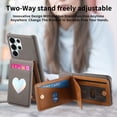 thumbnail image 3 of FOXDOCK Case for Samsung Galaxy S26 Ultra with Adjustable Stand and Mirror Design - Grey, 3 of 5