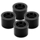 thumbnail image 2 of M Buder Ruedas de Patineta 60x45 mm / 2.36x1.77 in, Dureza 78A para Longboard Cruiser, Kit Repuestos de Poliuretano Alta Elasticidad y Agarre Antideslizante, 4 Unidades, Color Negro, 2 of 9