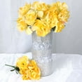 thumbnail image 3 of Efavormart 60 pcs Artificial PEONY Flowers for DIY Wedding Bouquets Centerpieces Party Home Decorations - 12 bushes - Yellow, 3 of 7