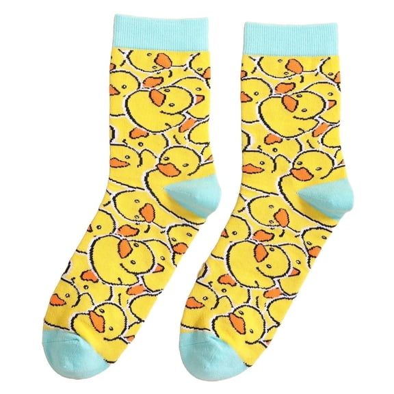 Duck Pattern Socks from the Sock Panda Size: Adult Small
