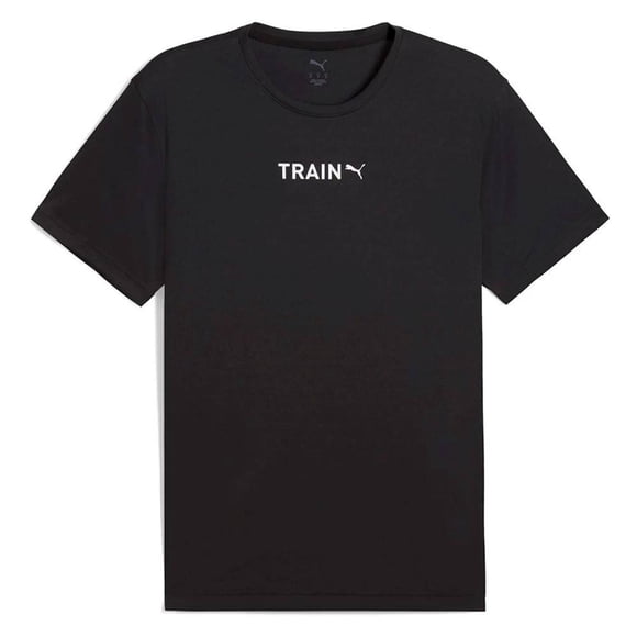 Playera Puma GRAPHICS TRAINING VERTICAL L para Hombre 526569-01 negro M